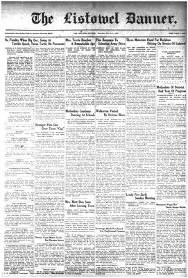 Listowel Banner, 27 May 1920