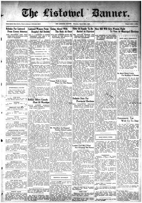 Listowel Banner, 25 Mar 1920