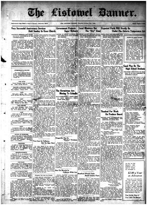 Listowel Banner, 14 Oct 1920