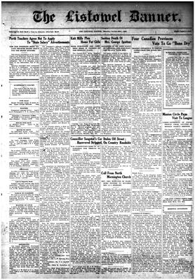 Listowel Banner, 28 Oct 1920