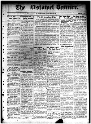 Listowel Banner, 31 Mar 1921