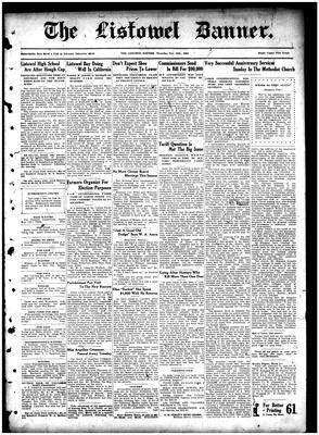 Listowel Banner, 10 Nov 1921