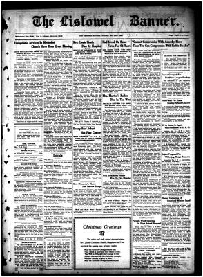 Listowel Banner, 22 Dec 1921