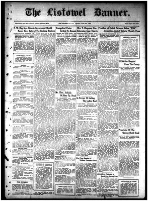 Listowel Banner, 12 Apr 1923