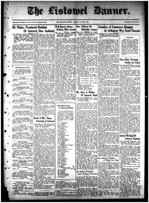 Listowel Banner, 19 Apr 1923