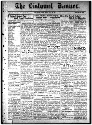 Listowel Banner, 9 Aug 1923