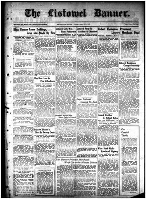 Listowel Banner, 23 Aug 1923