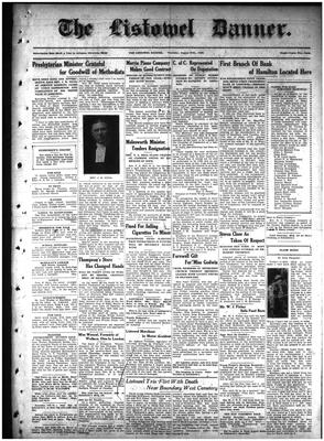 Listowel Banner, 30 Aug 1923