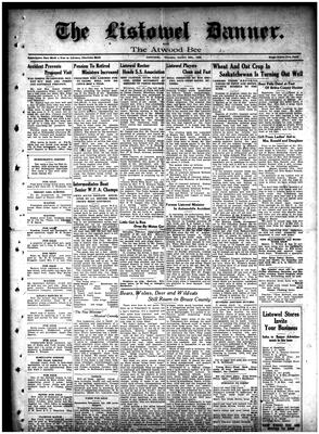 Listowel Banner, 18 Oct 1923