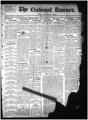 Listowel Banner, 25 Oct 1923