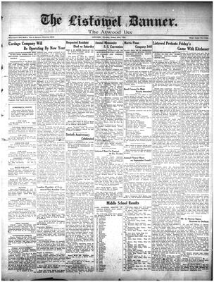 Listowel Banner, 28 Aug 1924