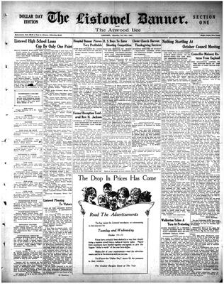 Listowel Banner, 9 Oct 1924