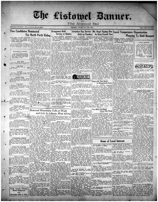 Listowel Banner, 13 Nov 1924