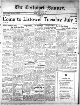 Listowel Banner, 26 Jun 1924