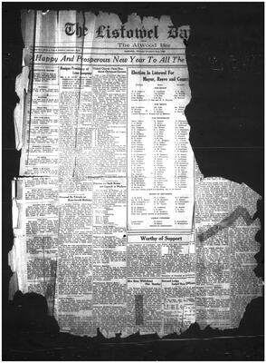 Listowel Banner, 31 Dec 1925