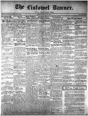 Listowel Banner, 15 Apr 1926