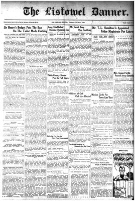 Listowel Banner, 20 May 1920