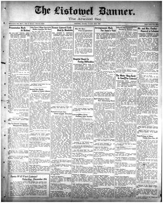 Listowel Banner, 22 Nov 1928