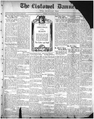 Listowel Banner, 27 Dec 1928