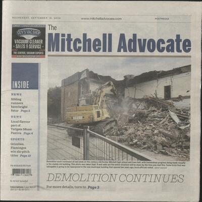 Mitchell Advocate, 18 Sep 2024