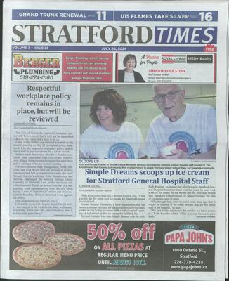 Stratford Times, 26 Jul 2024