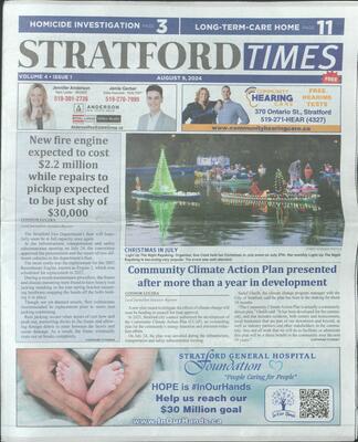 Stratford Times, 9 Aug 2024