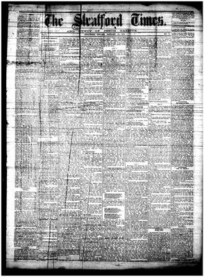 Stratford Times, 12 Jan 1876