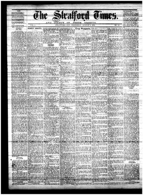 Stratford Times, 2 Aug 1876