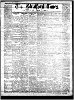 Stratford Times, 20 Sep 1876