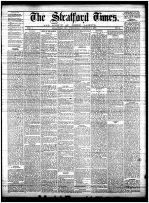 Stratford Times, 11 Oct 1876