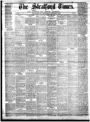 Stratford Times, 8 Nov 1876