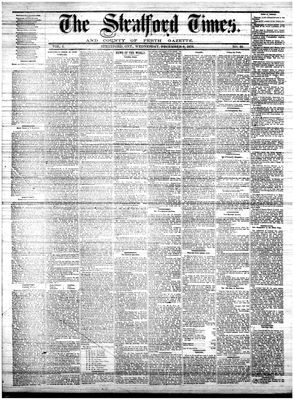 Stratford Times, 6 Dec 1876