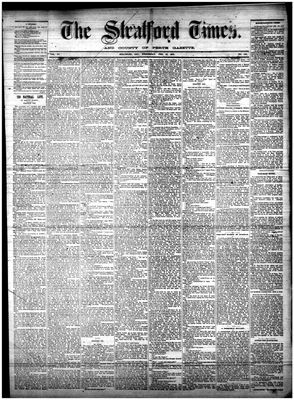 Stratford Times, 12 Feb 1879