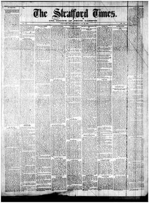 Stratford Times, 18 Jan 1882