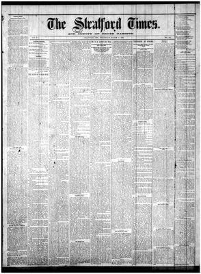 Stratford Times, 15 Mar 1882