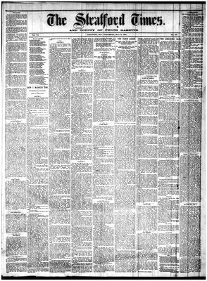 Stratford Times, 24 May 1882