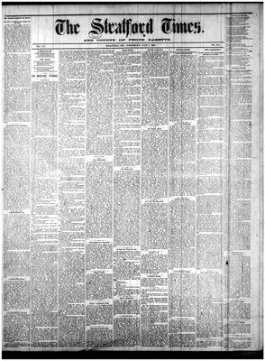 Stratford Times, 5 Jul 1882