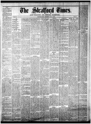 Stratford Times, 12 Jul 1882