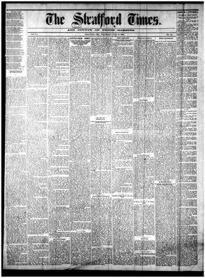 Stratford Times, 19 Jul 1882