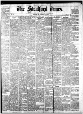 Stratford Times, 9 May 1883