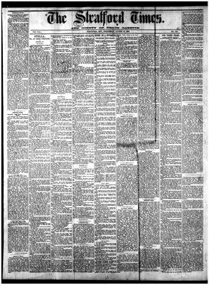 Stratford Times, 29 Aug 1883