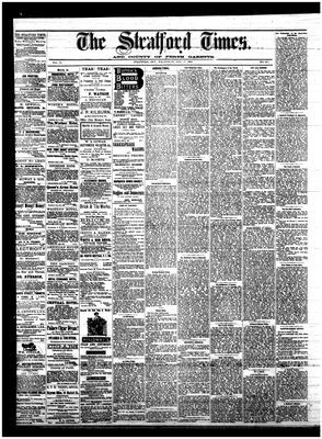 Stratford Times, 27 Aug 1884