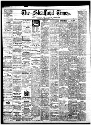 Stratford Times, 1 Oct 1884