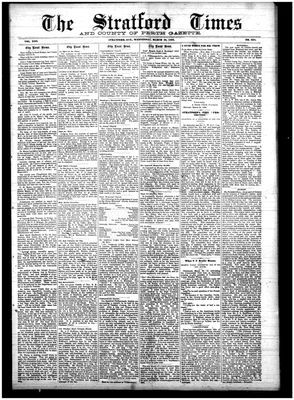 Stratford Times, 28 Mar 1888