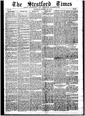 Stratford Times, 16 May 1888