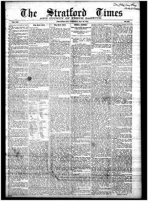 Stratford Times, 30 May 1888