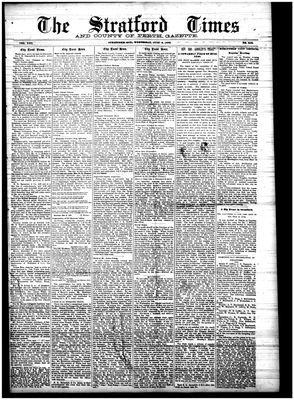 Stratford Times, 6 Jun 1888