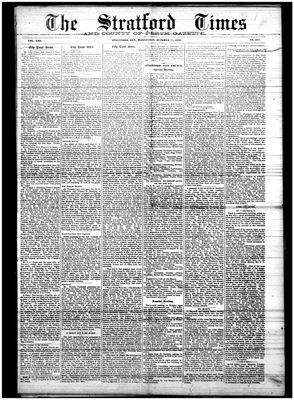 Stratford Times, 17 Oct 1888