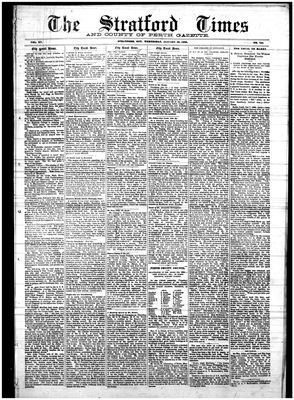 Stratford Times, 29 Jan 1890