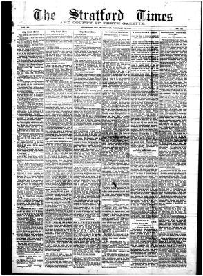 Stratford Times, 12 Feb 1890